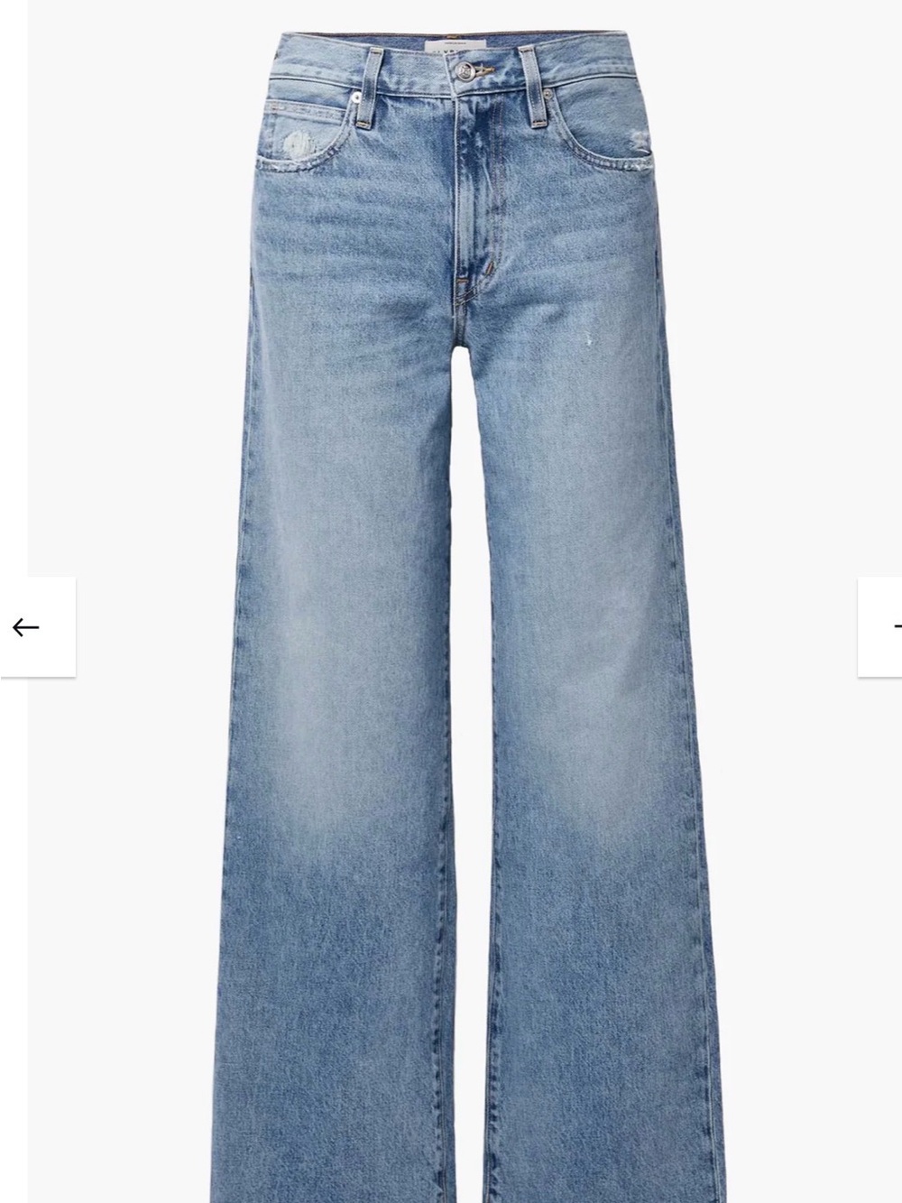 SLVRLAKE Wide Leg Vintage Wash  “Grace” Jeans